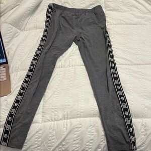Juicy Couture Charcoal Leggings with Logo Trim